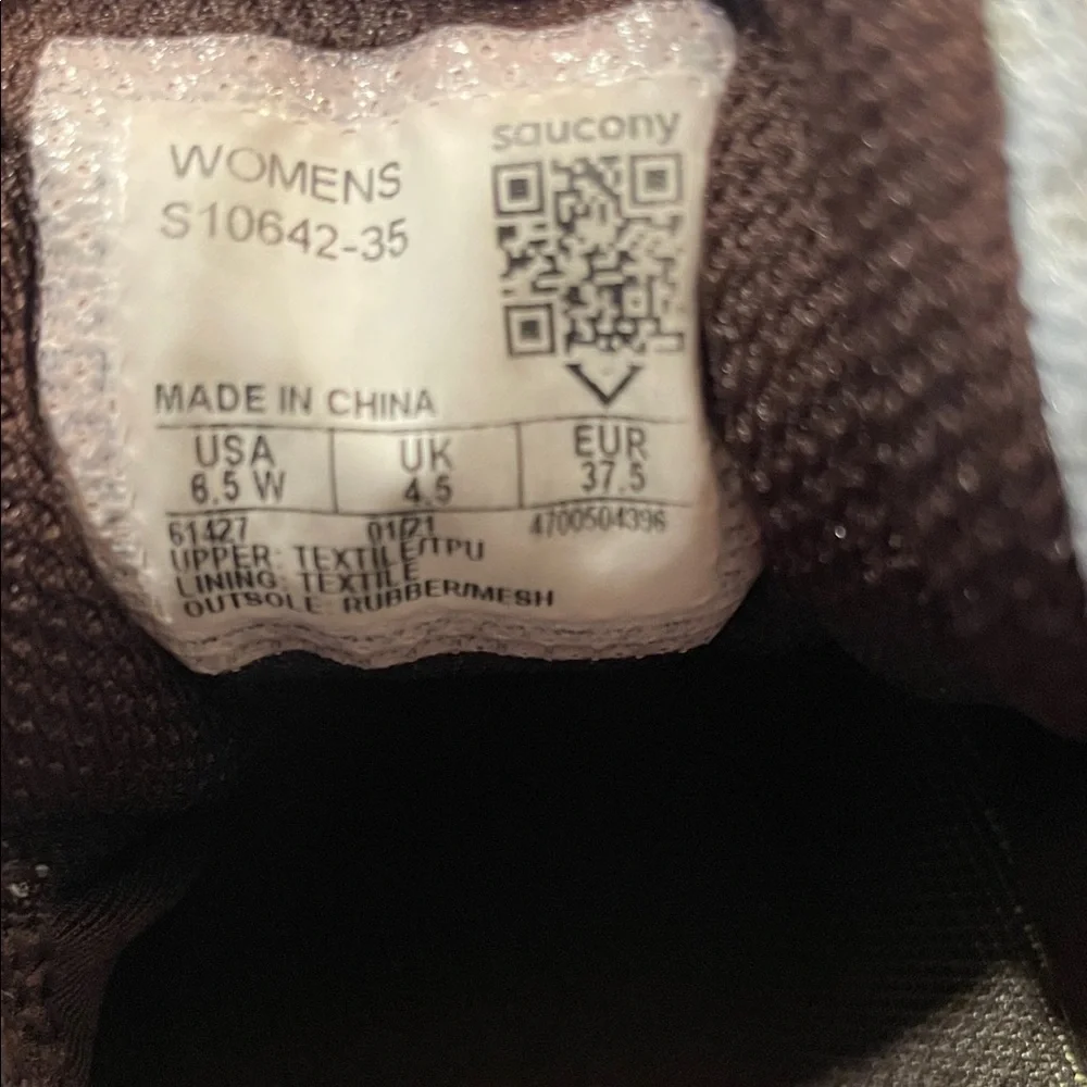 Saucony Women's Athletic Shoes in Gray and Light Blue - Picture 4 of 6